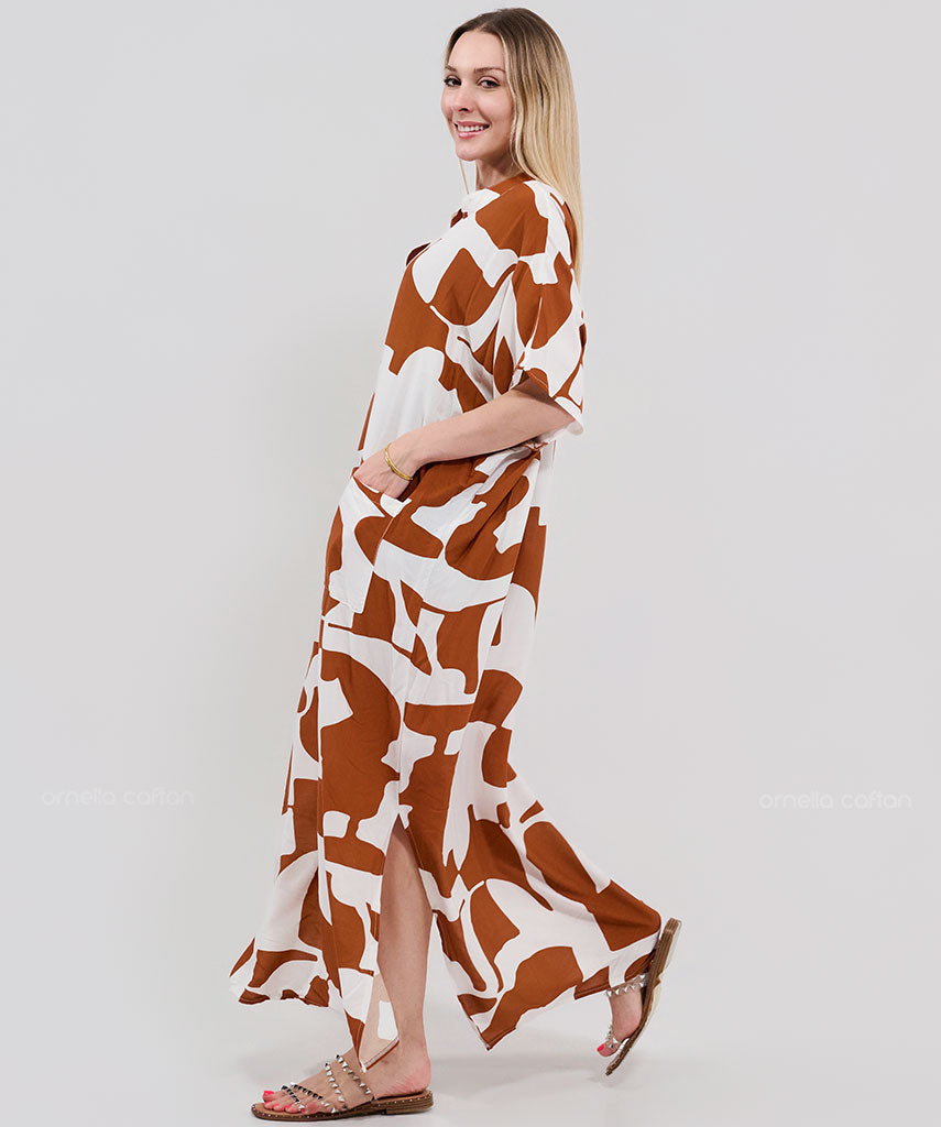 Kaftan Botânica — Sierra | Gata Raposa™