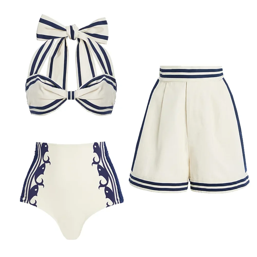 Conjunto Navy | Coleção Clássicos ✨ | HOTPANTS OU MAIÔ? SHORT OU SAIA? Os Dois ✨