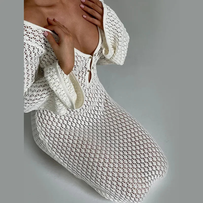 Vestido Longo de Praia Paraty — Sensualidade Elegante para Dias de Sol