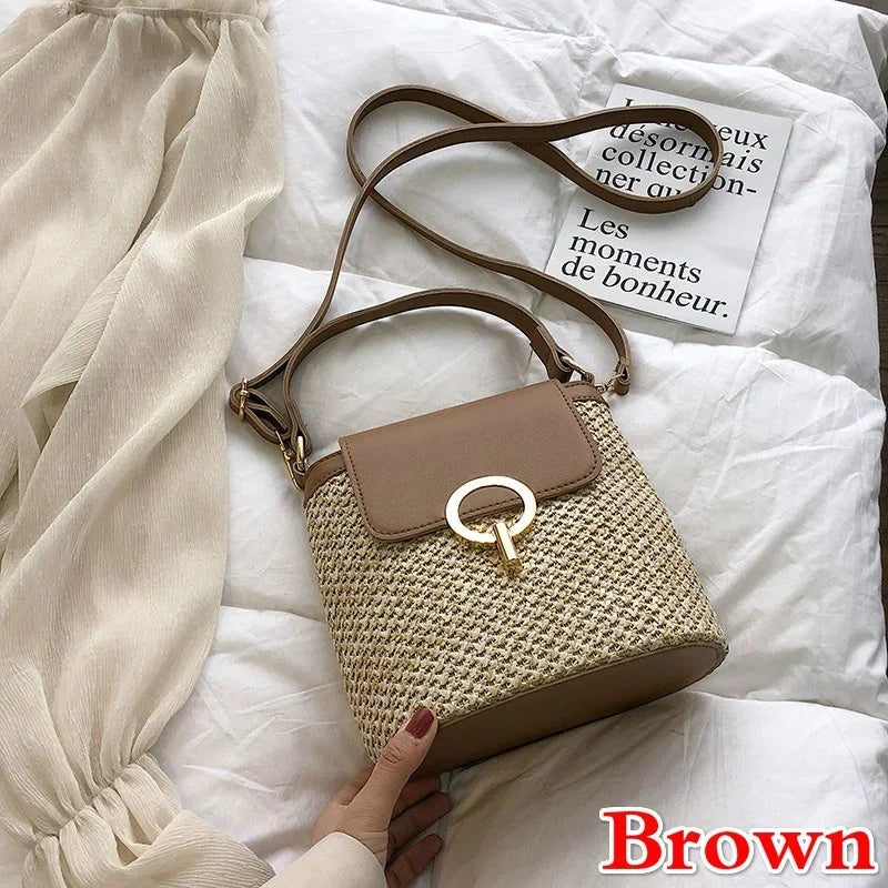 Bolsa de Palha Artesanal Any