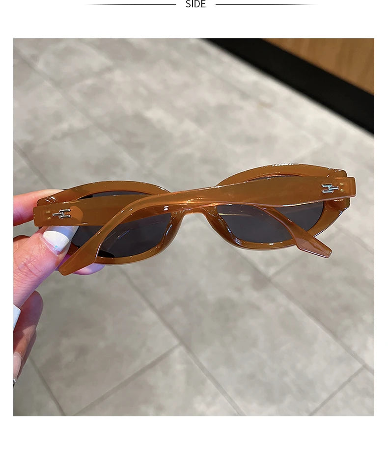 Óculos de Sol Feminino Suzie 1208 — Elegância Vintage com Toque Sofisticado