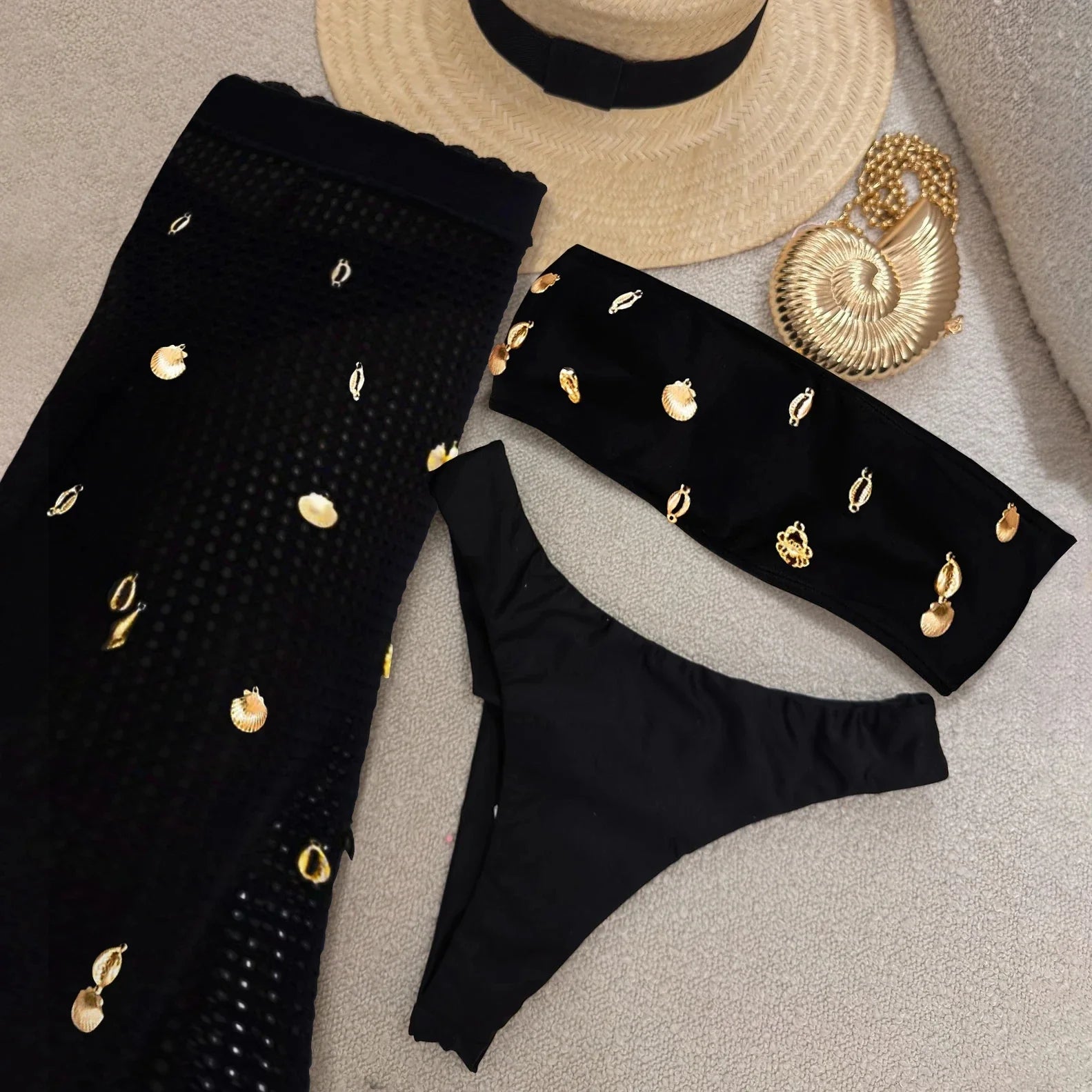 Conjunto Celina | Elegância marcante para o verão - 3 peças