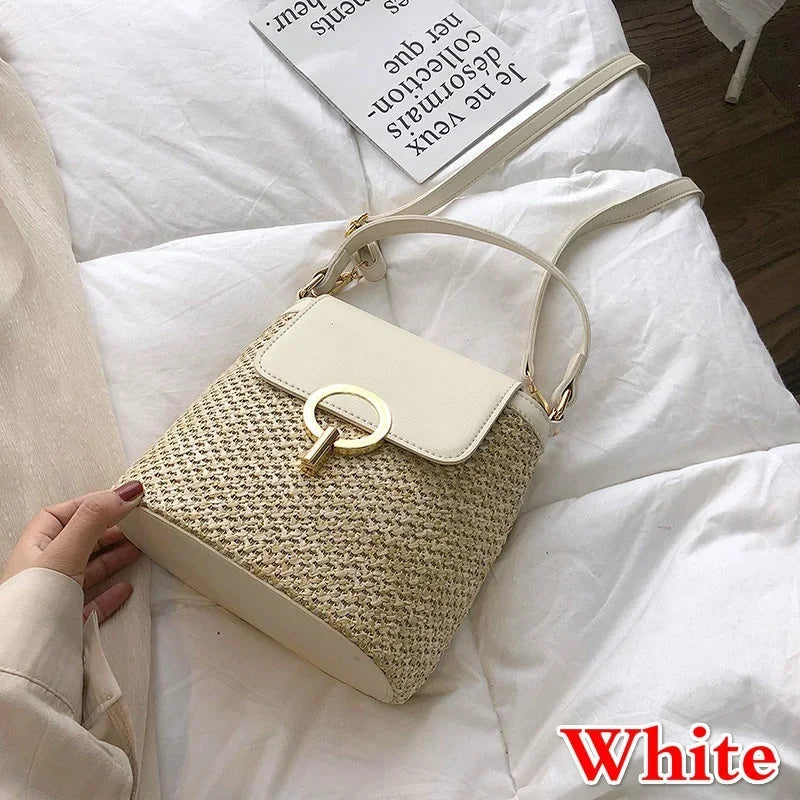 Bolsa de Palha Artesanal Any