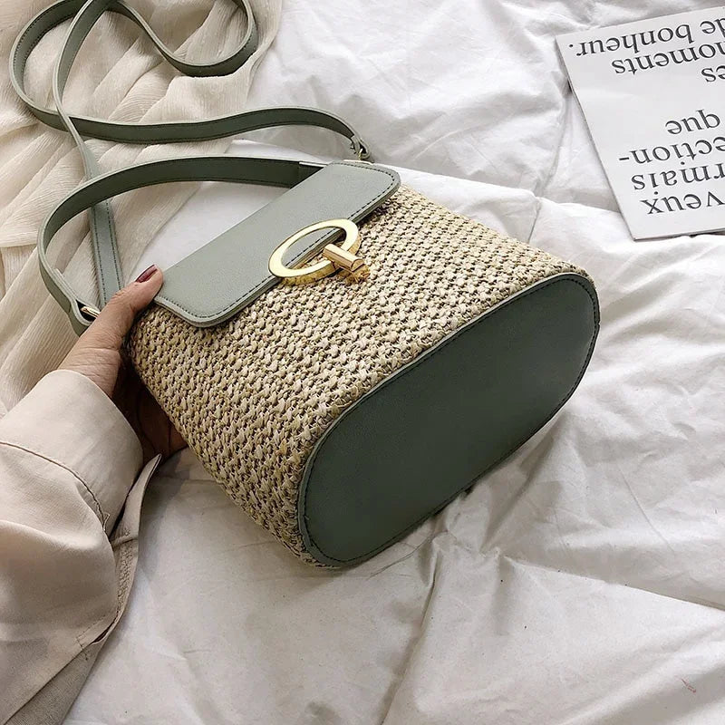 Bolsa de Palha Artesanal Any