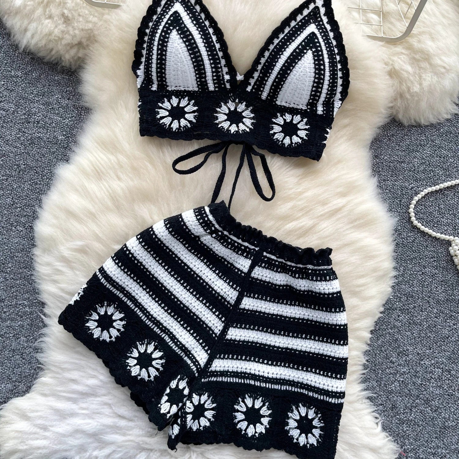 Conjunto Crochet Alma