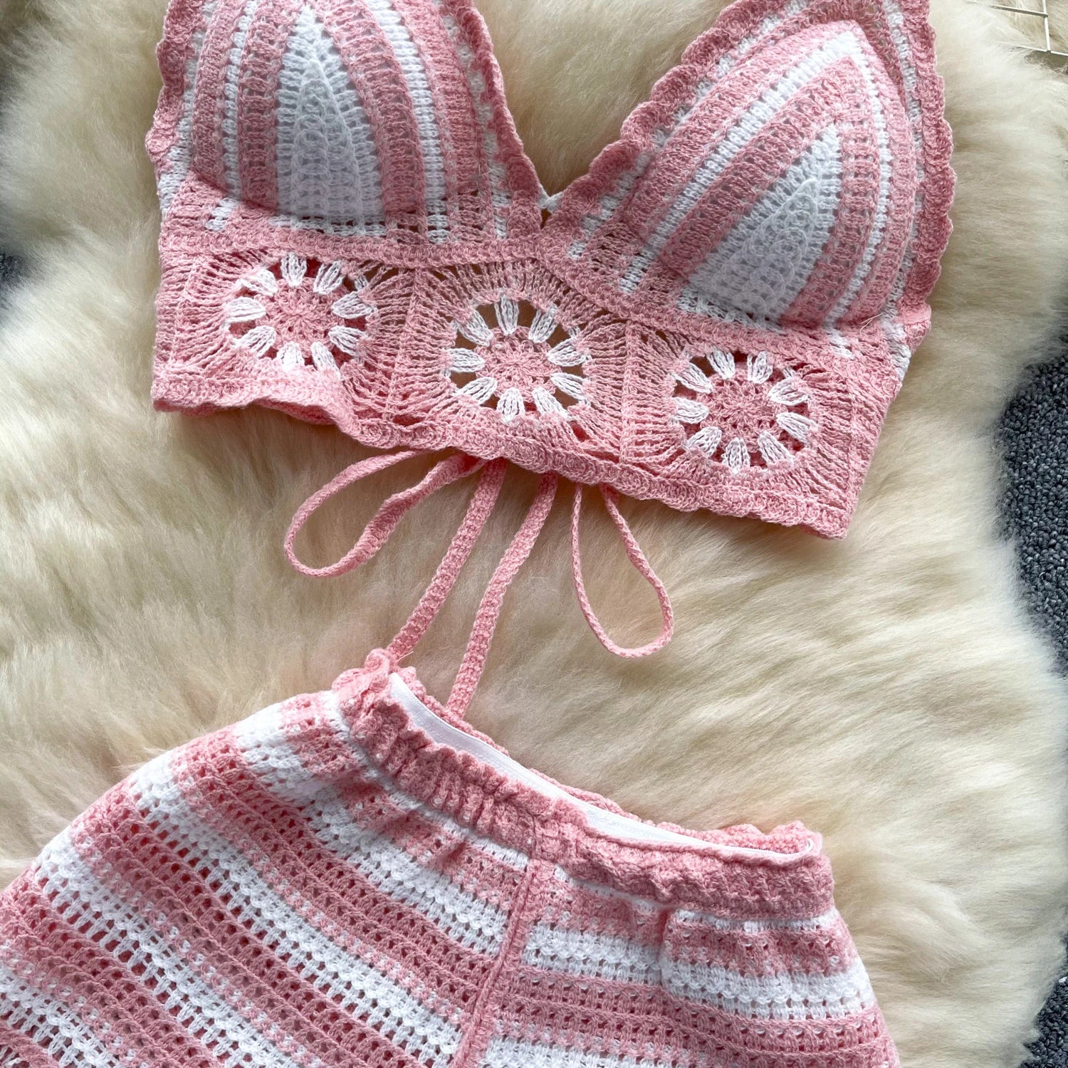 Conjunto Crochet Alma