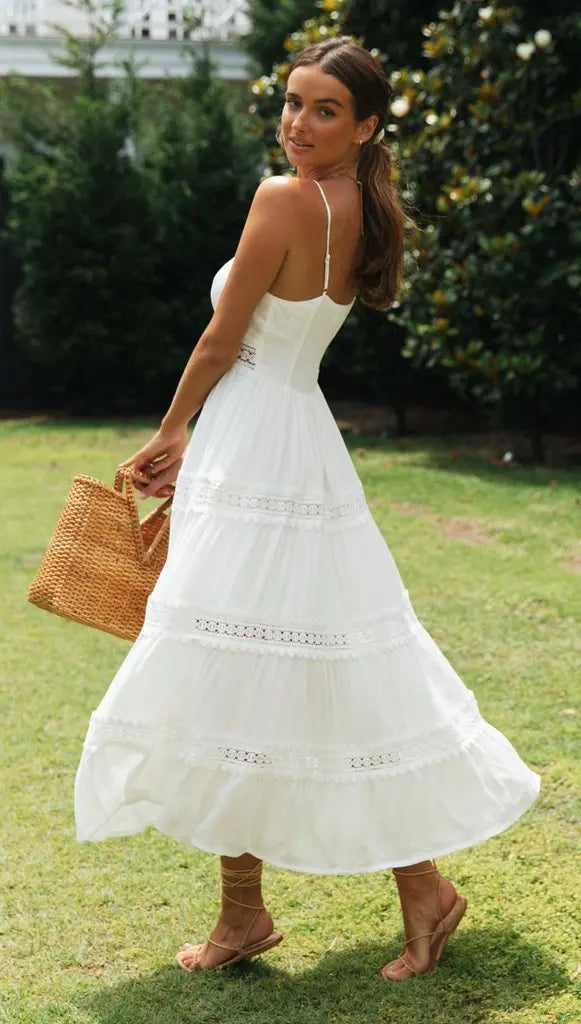Vestido boho feminino Viena