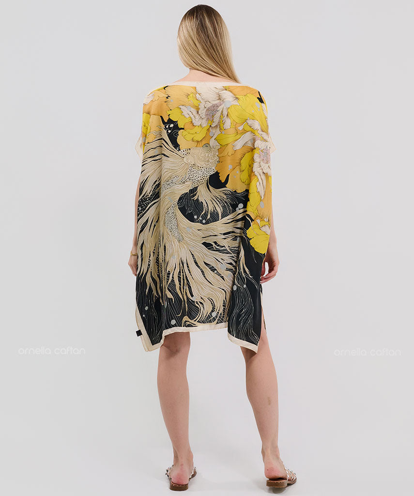 Kaftan Riviera — Miel | Gata Raposa™
