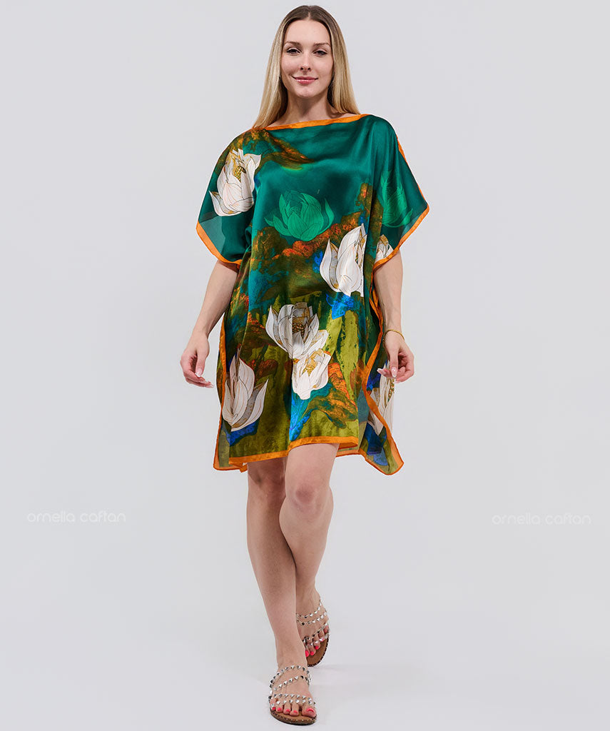 Kaftan Riviera — Émeraude | Gata Raposa™