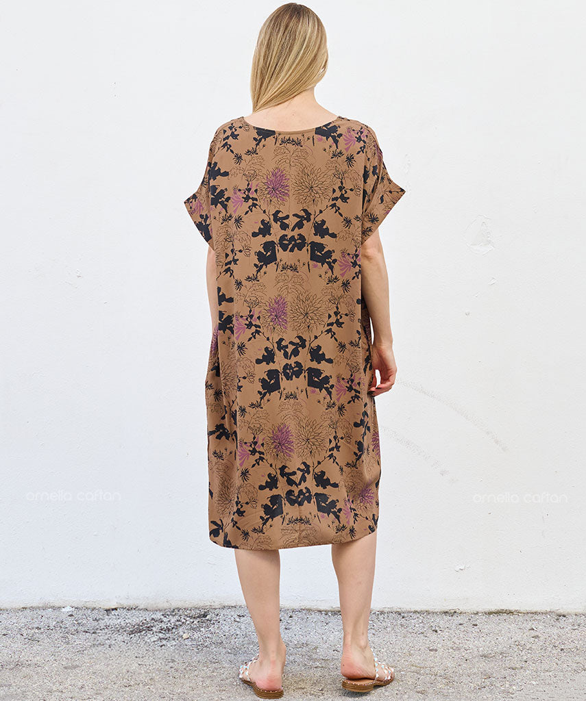 Kaftan Saara — Safari | Gata Raposa™