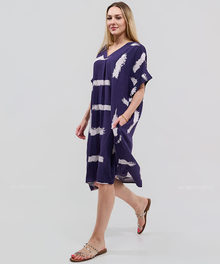 Kaftan Saara — Lavanda  | Gata Raposa™