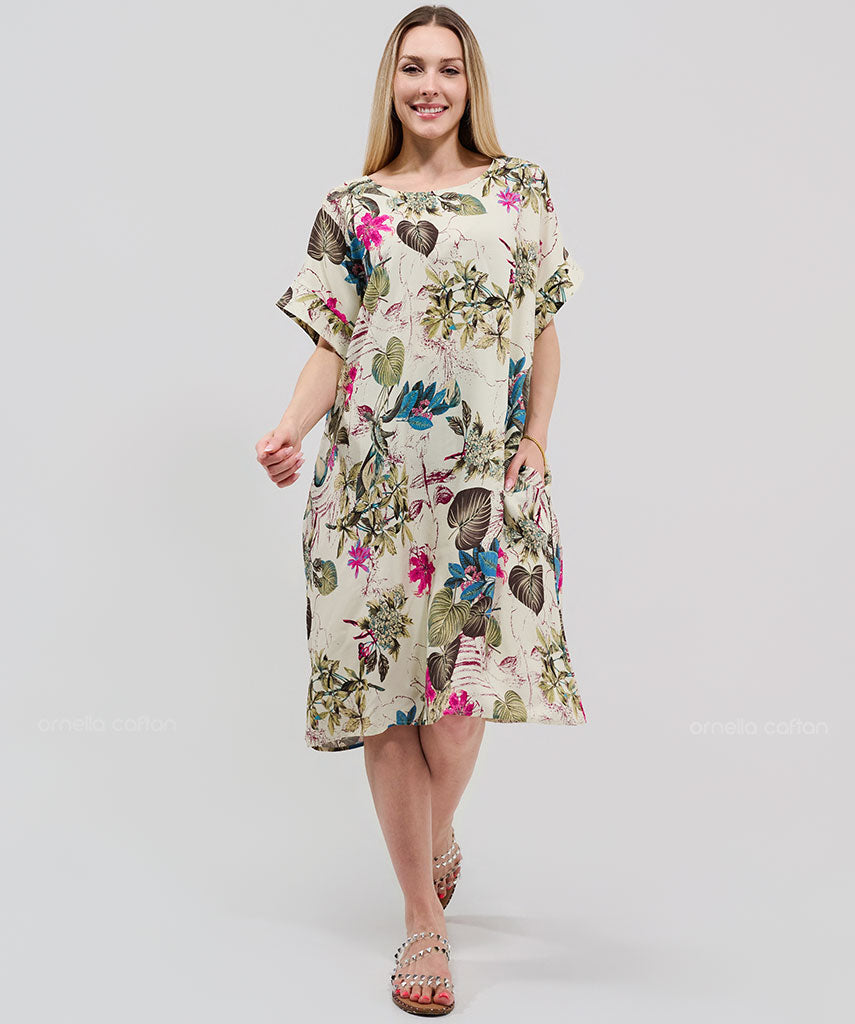 Kaftan Saara — Azalea | Gata Raposa™