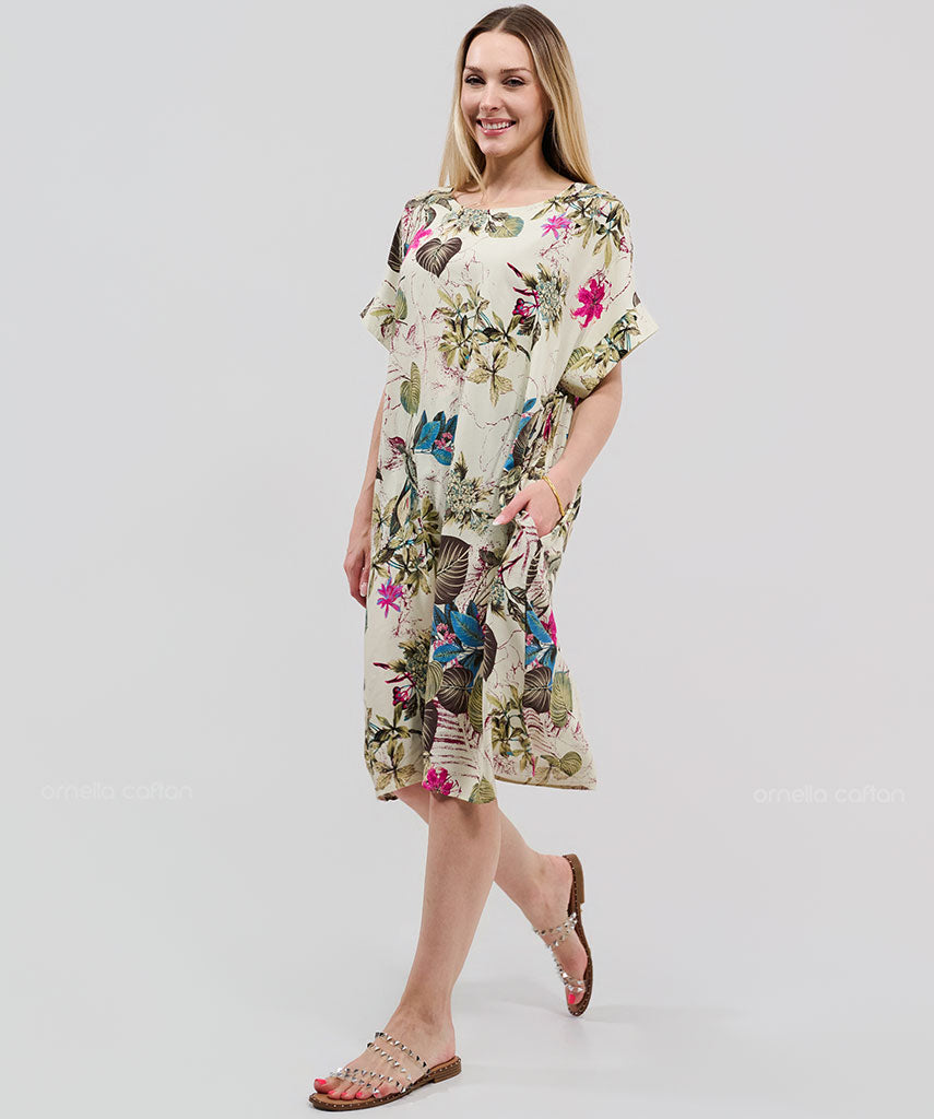 Kaftan Saara — Azalea | Gata Raposa™