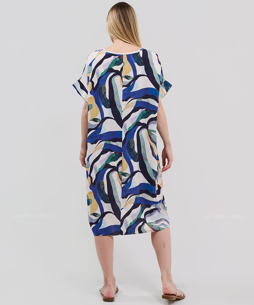 Kaftan Saara — Marfim | Gata Raposa™