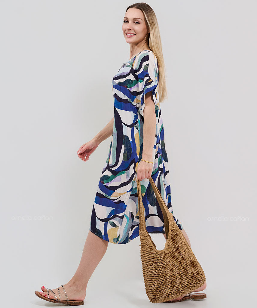 Kaftan Saara — Marfim | Gata Raposa™