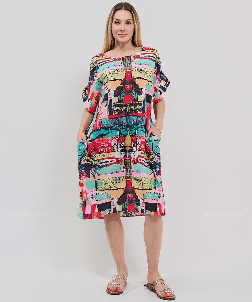 Kaftan Saara — Mandala | Gata Raposa™