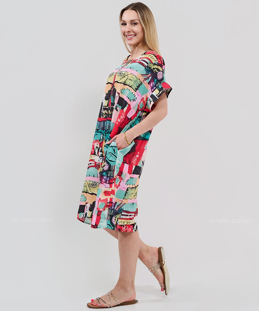 Kaftan Saara — Mandala | Gata Raposa™