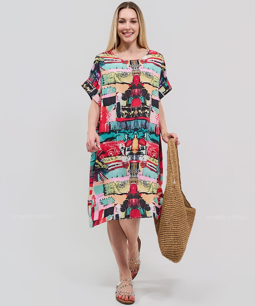 Kaftan Saara — Mandala | Gata Raposa™