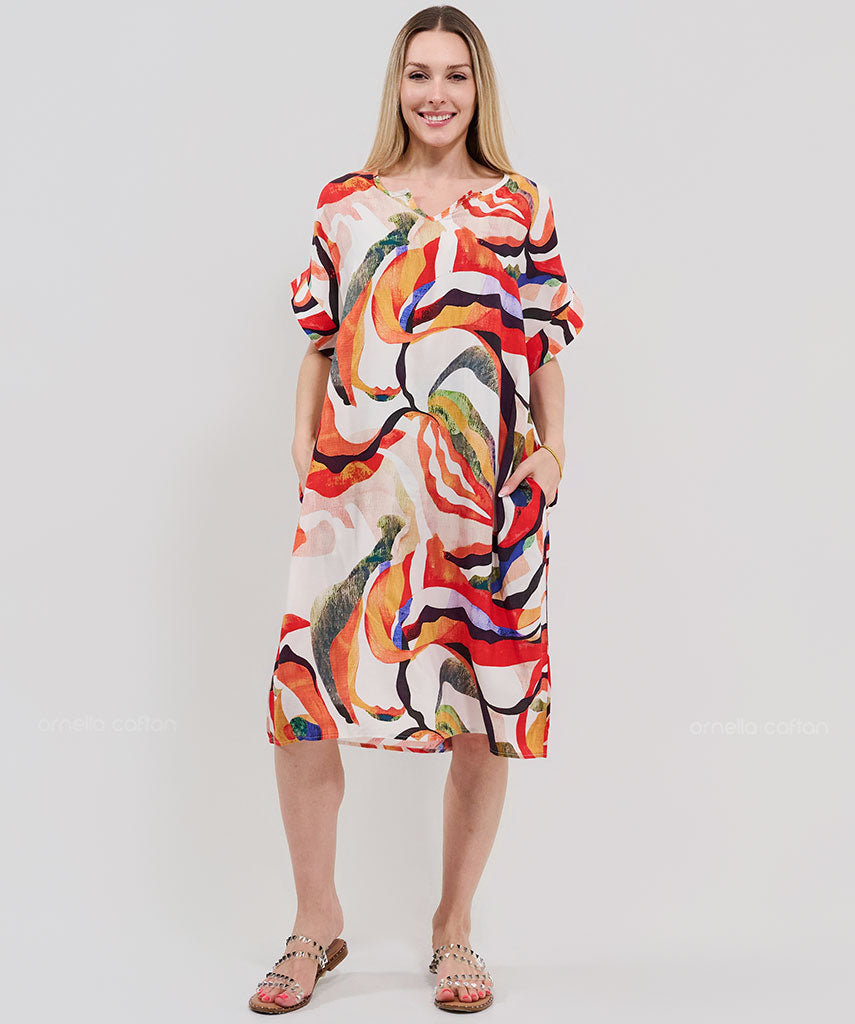 Kaftan Saara — Mirage| Gata Raposa™