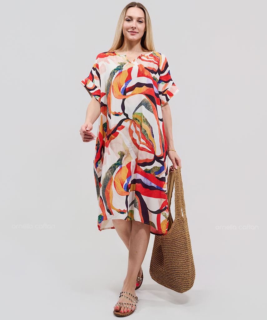 Kaftan Saara — Mirage| Gata Raposa™