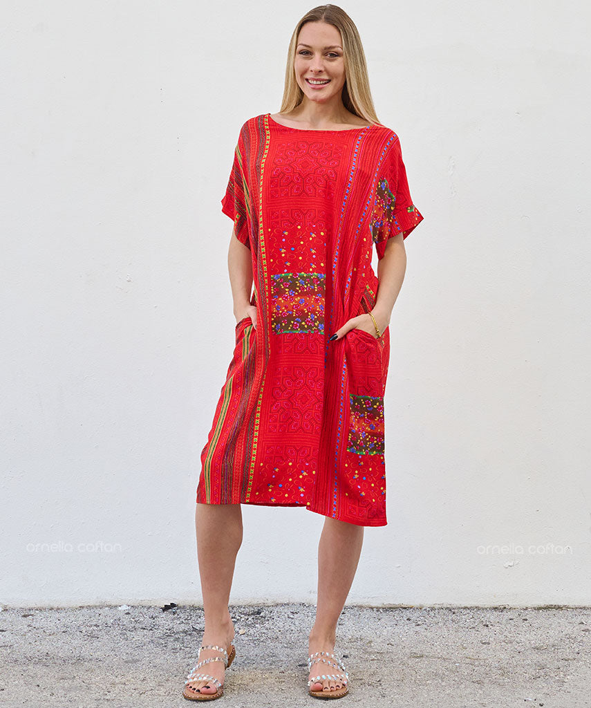 Kaftan Saara — Redie | Gata Raposa™
