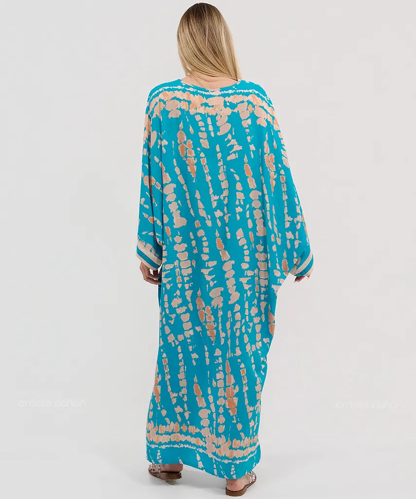 Kaftans Étoile |Aquamarine – Gata Raposa™
