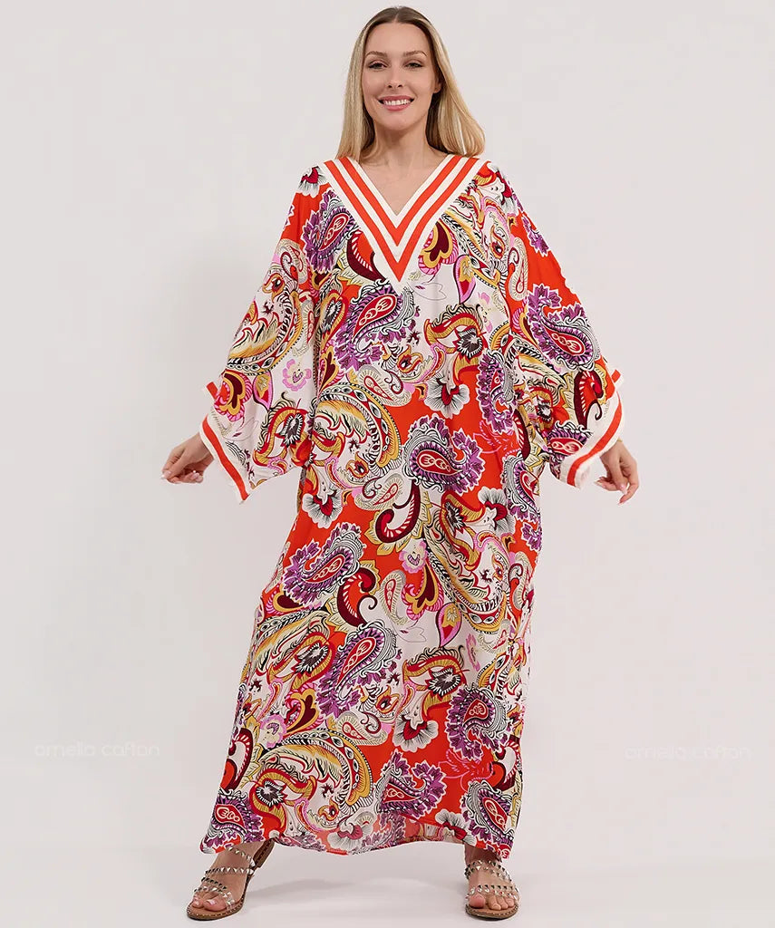 Kaftans Étoile | Garnet – Gata Raposa™