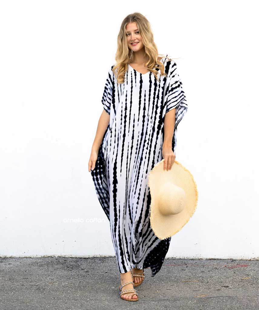 Kaftans Maví  – Pérola | Gata Raposa™