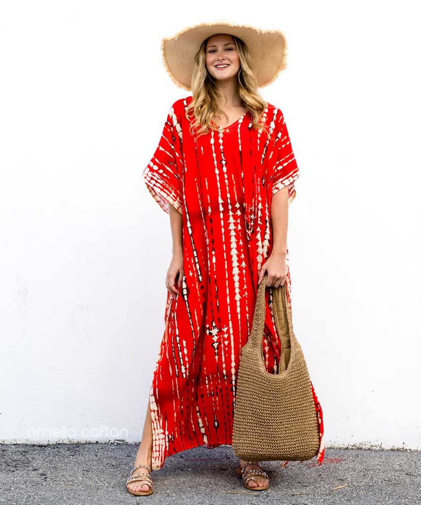Kaftans Maví  – Carmim | Gata Raposa™