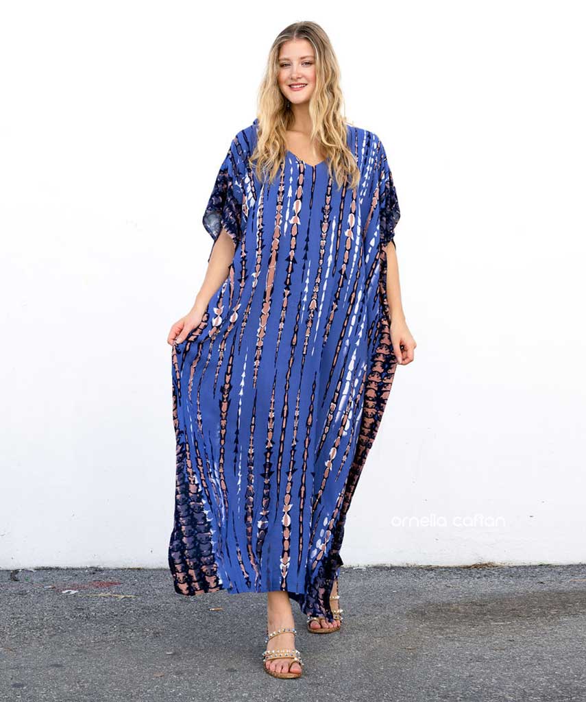 Kaftans Maví  – Safira | Gata Raposa™