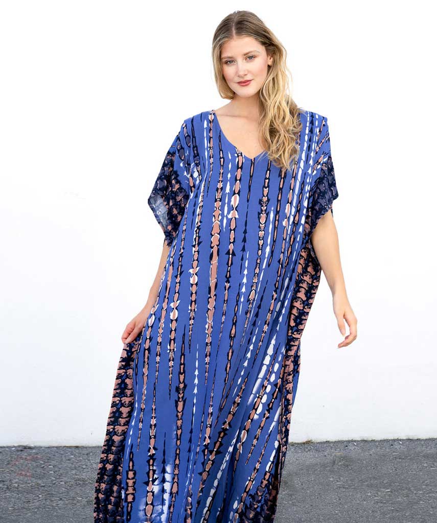 Kaftans Maví  – Safira | Gata Raposa™