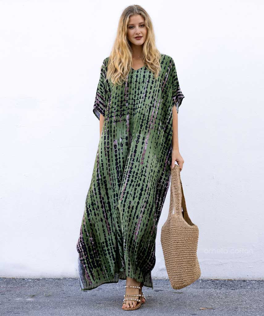 Kaftans Maví  – Pantanal | Gata Raposa™
