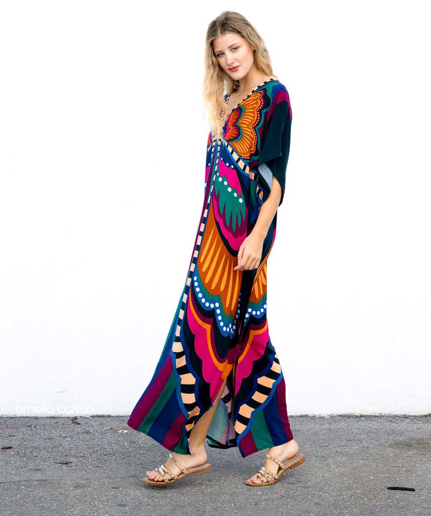 Kaftan Vibrações - Granada | Gata Raposa™