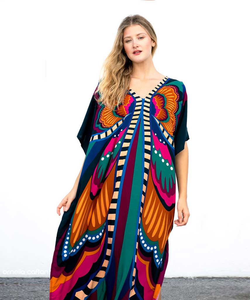 Kaftan Vibrações - Granada | Gata Raposa™